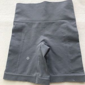 Grey Lululemon Compression Shorts